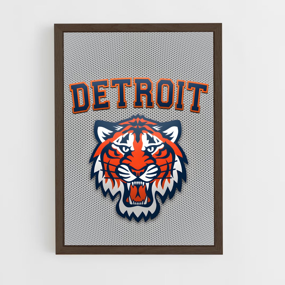 Poster Detroit tigers – affiche Baseball (vue 5)